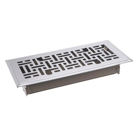 Cool Kitchen C167-MSN04X10 Floor Register Satin Nickel 4 x 10 in. CO881408